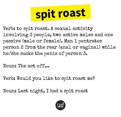 spitroast sexual